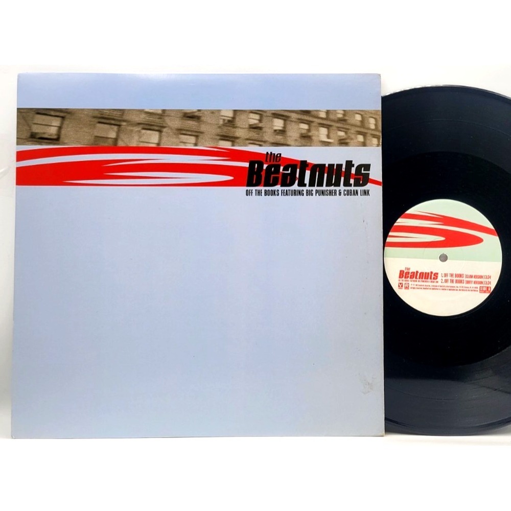 THE BEATNUTS - OFF THE BOOKS - HIP HOP SINGLE RECORD